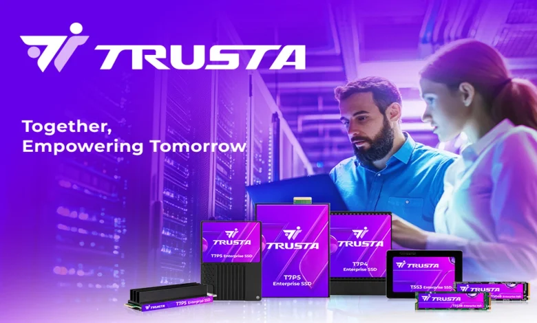 ADATA تطلق علامتها التجارية الجديدة TRUSTA لحلول التخزين المؤسساتي