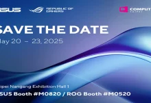 Computex25: استعداد ASUS و ROG لاستعراض تقنيات AI ومنتجات الجيل التالي
