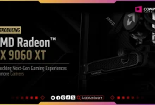 Computex25: الكشف رسميًا عن كارت RX 9060 XT من AMD
