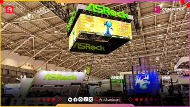 Computex25: جولة في جناح ASRock وعرض لأبرز المنتجات