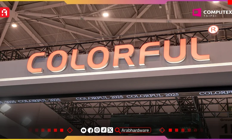 Computex25: شركة COLORFUL تكشف عن نخبة ابتكاراتها في عرض مبهر