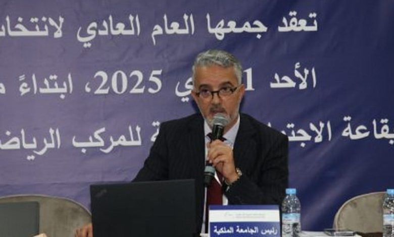 الزياتي يترأس جامعة كرة الطاولة