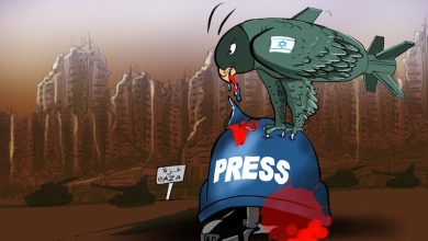 مقتل 5 صحافيين فلسطينيين في غزة