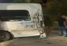 آليات الاحتلال تصدم حافلة تقل حجاجا في جنين بشكل متعمد...