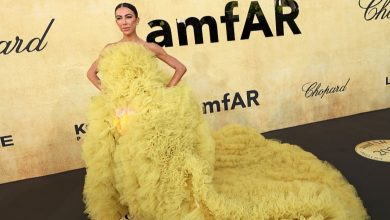أجمل إطلالات حفل أمفار الخيري ضمن مهرجان كان السينمائي 2025