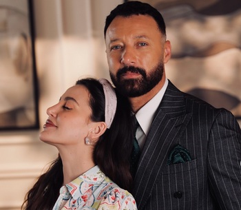 أحمد فهمي ينشر صورًا تجمعه بالسورية مرام علي في مسلسل «2 قهوة»