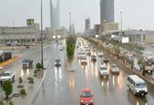 أمطار رعدية ورياح نشطة على عدة مناطق