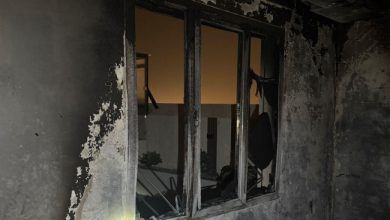 إصابة 4 أشخاص بحريق منزل في غرب عبدالله المبارك
