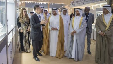افتتاح فعاليات النسخة الـ 55 من معرض الشرق الأوسط للساعات والمجوهرات