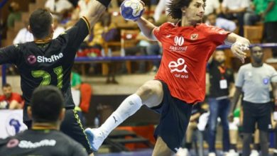 الأهلي يؤكد تفوقه ويهزم الترجي في كأس الكؤوس الإفريقية لليد