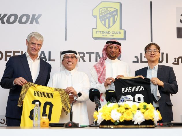 الاتحاد يُعلن الشراكة مع هنكوك “بن شيهون” لتعزيز القطاعين الرياضي والتجاري في السعودية