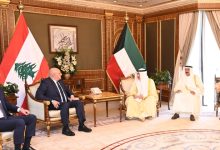 الرئيس اللبناني يستقبل رئيس مجلس الوزراء بالإنابة