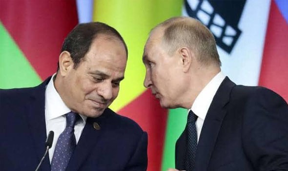 السيسي وبوتين يؤكدان أهمية استعادة الاستقرار في غزة