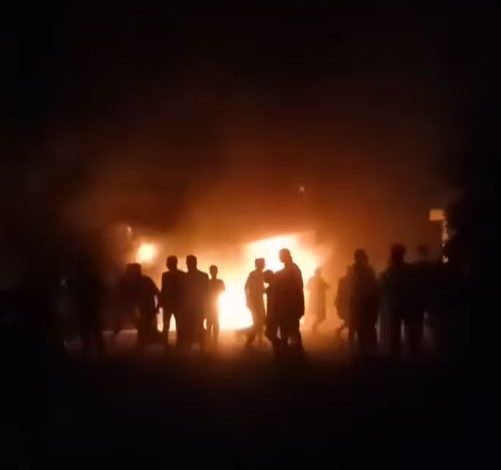 السيطرة على حريق بمحطة وقود في المنيا