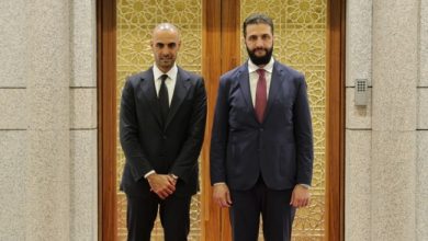 الشرع يستقبل وفداً من رجال الأعمال الكويتيين برئاسة بدر الخرافي