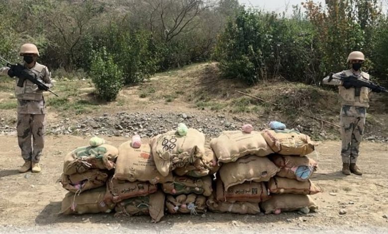 القبض على 7 مخالفين بمنطقة جازان لتهريبهم 140 كيلوجرامًا من القات المخدر