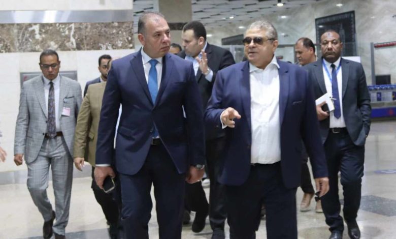 اللجنة العليا للتفتيش الأمني والبيئي تتفقد مطار سفنكس الدولي استعدادا لافتتاح المتحف المصري الكبير