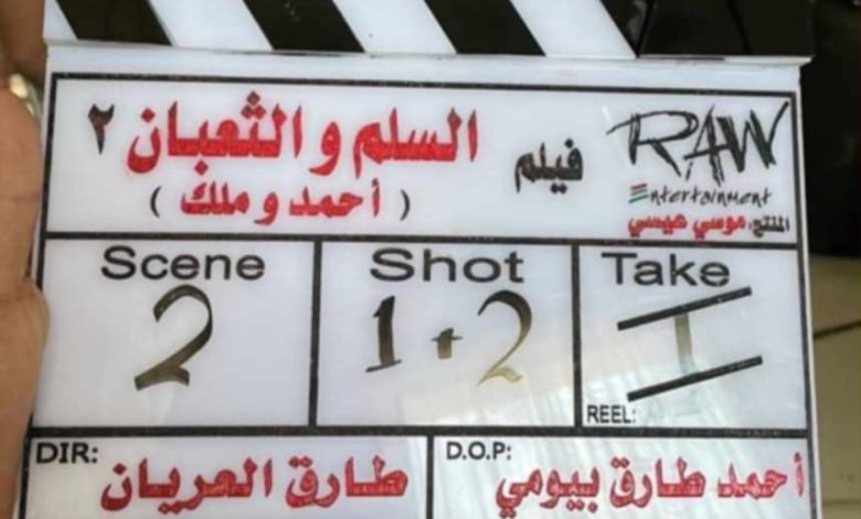 المخرج طارق العريان يبدأ تصوير الجزء الثاني من فيلم السلم والثعبان