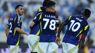النصر يكتسح الأخدود بتسعة أهداف