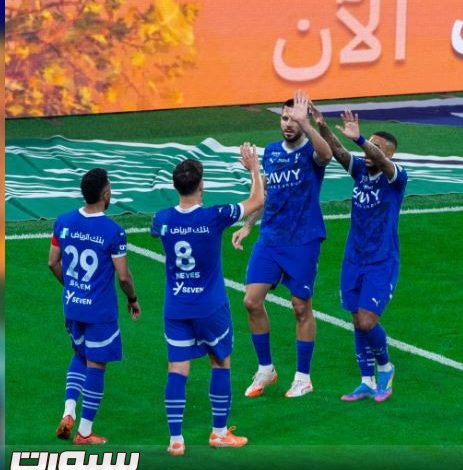 الهلال يستمر في مطاردة الاتحاد بالفوز على العروبة