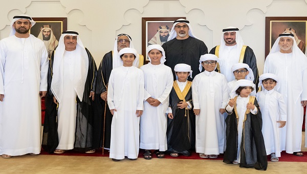 بالصور.. خالد بن محمد بن زايد يحضر حفل استقبال بمناسبة زفاف عبدالله بن راشد بو حسن الشامسي
