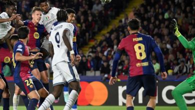 برشلونة يتعادل مع إنتر ميلان في ذهاب نصف نهائي دوري أبطال أوروبا