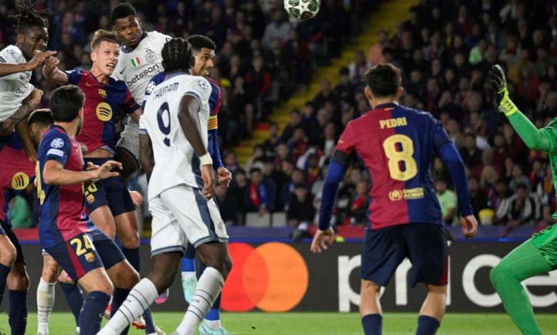 برشلونة يتعادل مع إنتر ميلان في ذهاب نصف نهائي دوري أبطال أوروبا