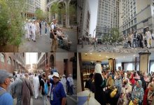 بعثة وزارة الداخلية لحجاج القرعة تتوجه لزيارة الروضة الشريفة