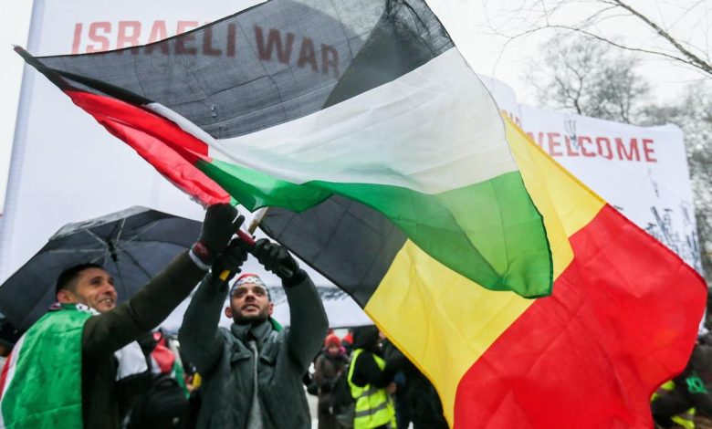بلجيكا تعتزم الاعتراف بفلسطين وتطالب برفع الحصار عن غزة ..