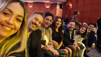 تكريم إيهاب فهمي من مدارس طيبة عن دور عبد العاطي في مسلسل إش إش
