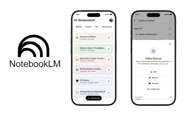 جوجل تطلق رسميًا تطبيق NotebookLM مجانًا