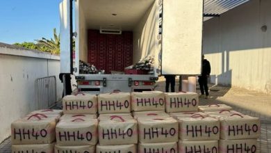 حجز 1600 كيلو غراما من المخدرات بالصويرة مرتبطة بشبكة دولية للتهريب
