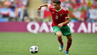 حكيمي يفوز بجائزة أفضل لاعب إفريقي في الدوري الفرنسي