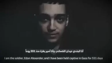 حماس: سنطلق سراح الجندي عيدان ألكسندر 