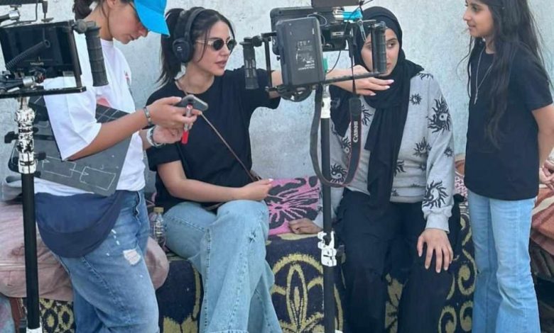درة تشارك في مهرجان روتردام للفيلم العربي بفيلمها «وين صرنا»
