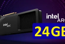 دليل قوي يشير إلى ظهور كارت Arc B580 بسعة24 جيجابايت في Computex 2025!