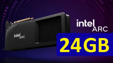 دليل قوي يشير إلى ظهور كارت Arc B580 بسعة24 جيجابايت في Computex 2025!