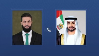 رئيس الدولة يبحث مع نظيره السوري العلاقات الأخوية والقضايا الإقليمية