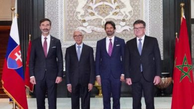 رئيس مجلس النواب يستقبل وزراء بجمهورية سلوفاكيا