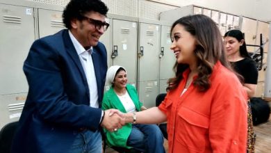 ريهام عبد الحكيم تروج لحفلها في الأوبرا بنشر صور من كواليس البروفات