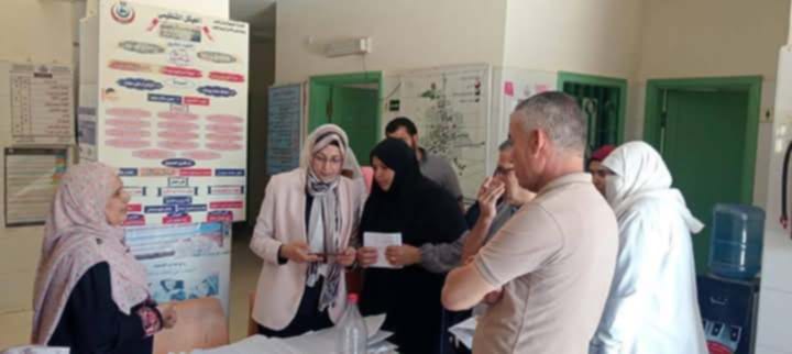 زيارة تفقدية لمديرة الرعاية الصحية بوحدات بئر العبد بشمال سيناء وإحالة متغيبين للتحقيق
