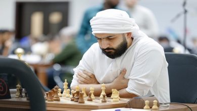 سالم عبدالرحمن يتقدم لوصافة بطولة الشارقة لأساتذة الشطرنج