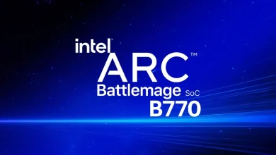 شائعات قوية تفيد بظهور كارت Intel Arc B770 في حدث Computex 2025