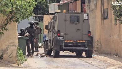 شاهد: جيش الاحتلال يجرف أراضي بروقين وكفر الديك وينكل بالأهالي