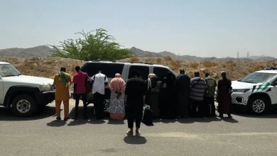 ضبط 26 شخصاً نقلوا 83 مخالفاً لأنظمة الحج