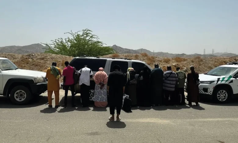 ضبط 26 شخصاً نقلوا 83 مخالفاً لأنظمة الحج