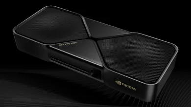 ظهور كارت من Nvidia بنفس نواة الـ RTX 5090 لكن سعره 10 آلاف دولار!