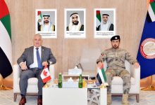 قائد عام شرطة أبوظبي يلتقي المفوض العام للشرطة الملكية الكندية