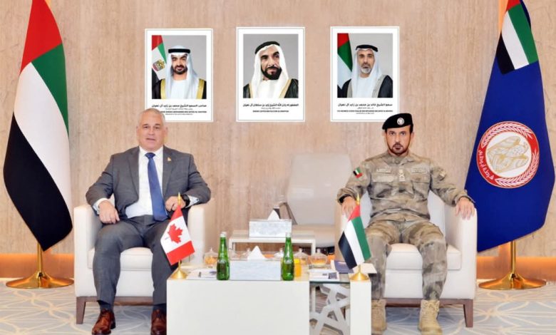قائد عام شرطة أبوظبي يلتقي المفوض العام للشرطة الملكية الكندية