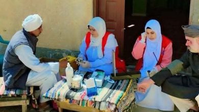 قافلة طبية بقرية كرم القواديس في الشيخ زويد بشمال سيناء